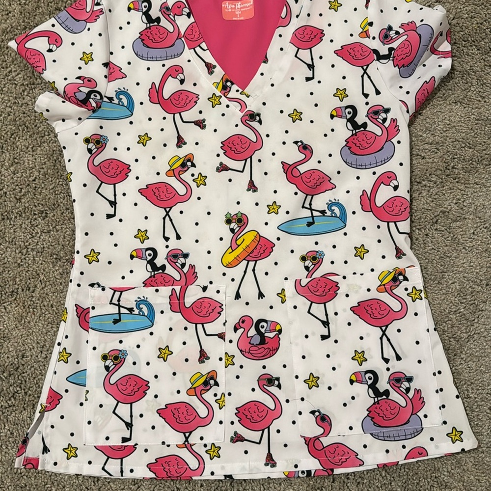 Ava therese scrub top